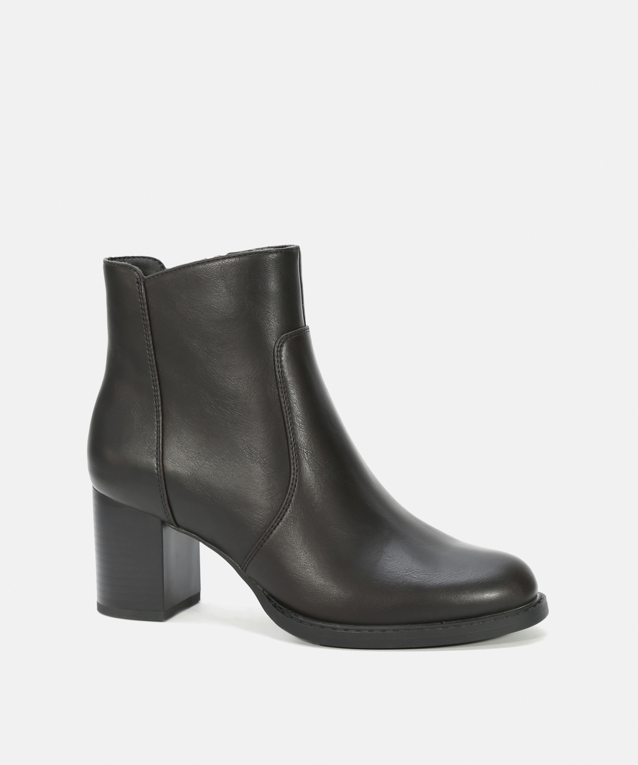 Botins b&aacute;sicos salto liso image number null